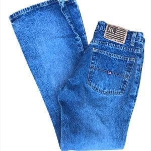 Vintage Low rise flare Ralph Lauren Polo jeans  7